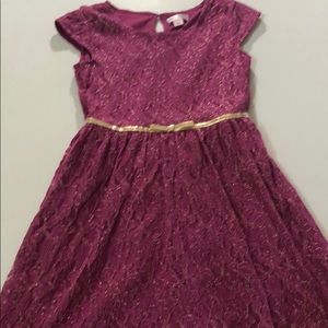 Purple dress